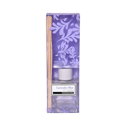 Rosemoore Lavender Blue Scented Reed Diffuser & Refill Oil Combo