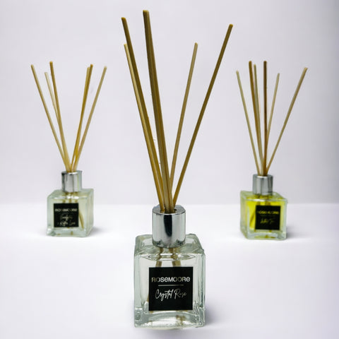 Rosemoore Assorted Scented Reed Diffuser Set 50ml Each( Pack of 3 )