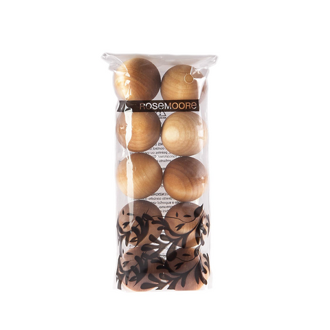 Rosemoore Cranberry & Fig Scented Wooden Balls Pack of 10