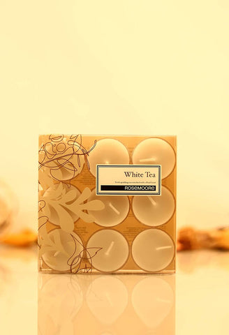 Rosemoores White Tea Scented Tea Light (Pack of 9) Rosemoores White Tea Scented Tea Light (Pack of 9)