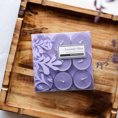 Rosemoores Lavender Blue Scented Tea Light (Pack of 9) Rosemoores Lavender Blue Scented Tea Light (Pack of 9)