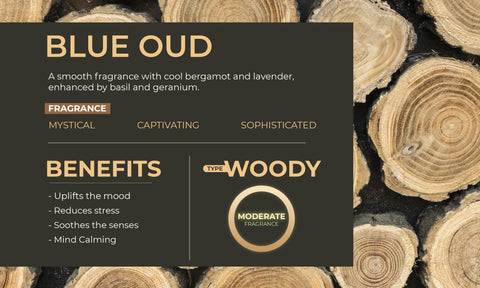 Rosemoore Blue Oud Scented Wooden Balls Pack of 10 Rosemoore Blue Oud Scented Wooden Balls Pack of 10