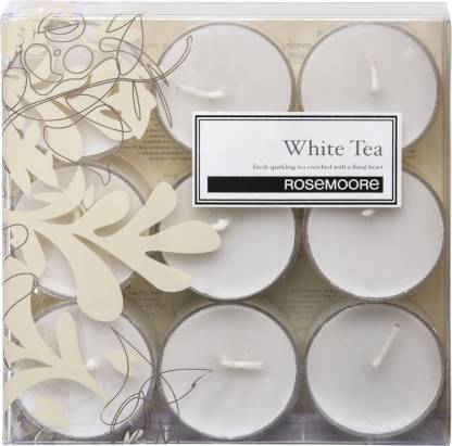 Rosemoores White Tea Scented Tea Light (Pack of 9)