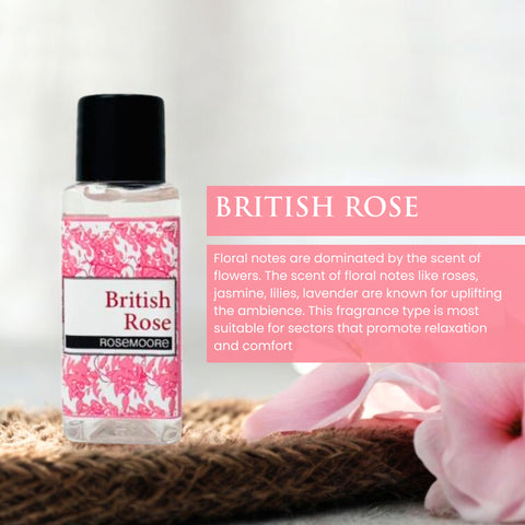 Rosemoore British Rose Scented Home Fragrance Oil 35ml