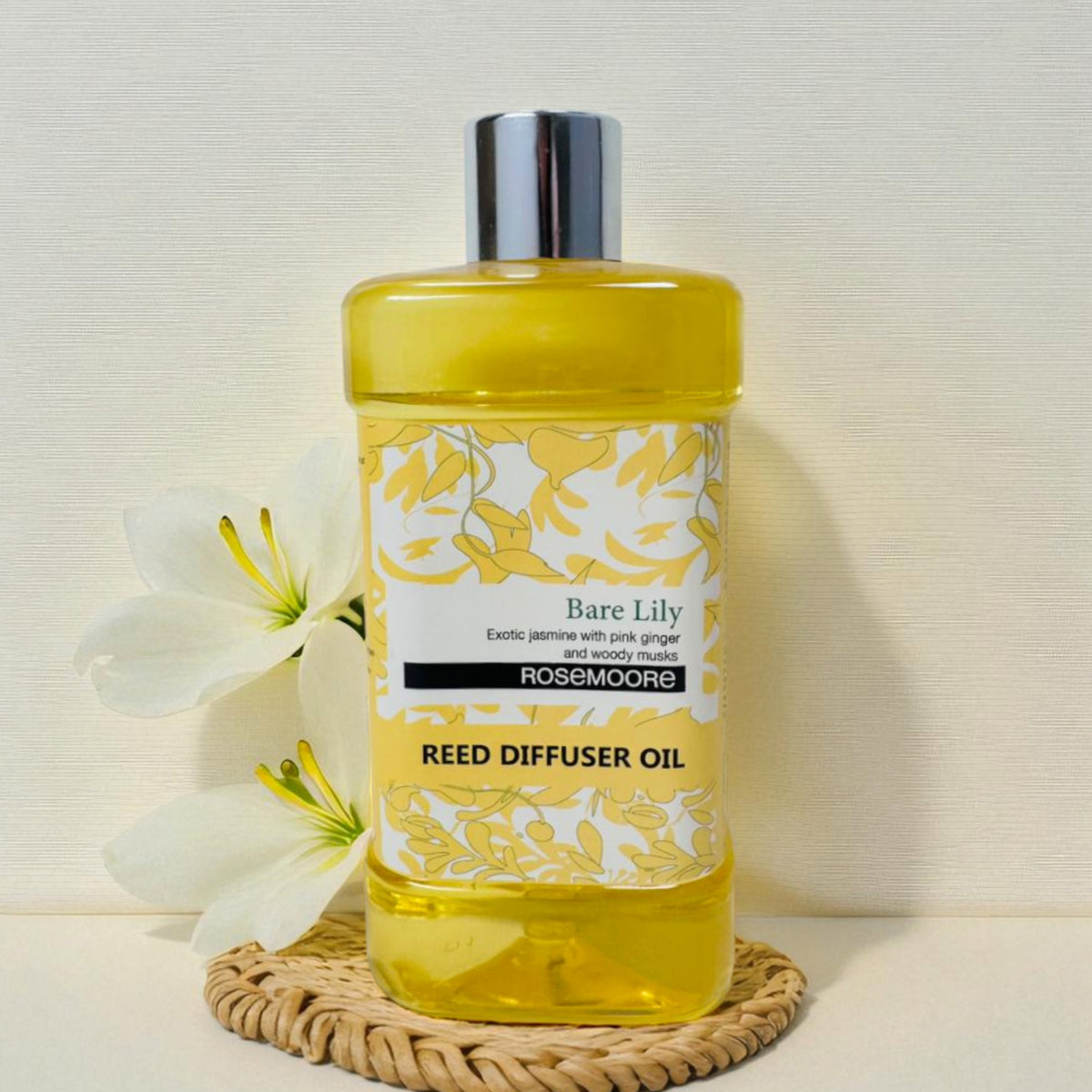 Rosemoore Barelily Scented Reed Diffuser Refill Oil 1 ltr