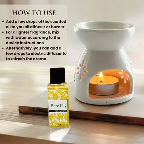 Rosemoore Barelily Scented Home Fragrance Oil 35ml