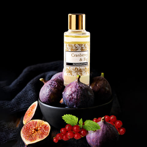 Porcelain Oil Burner - Free Two Pieces  Scented Oil -15 ml Each (Crystal Rose | Cranberry& Fig)