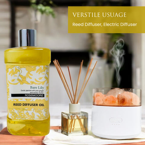 Rosemoore Barelily Scented Reed Diffuser Refill Oil 1 ltr