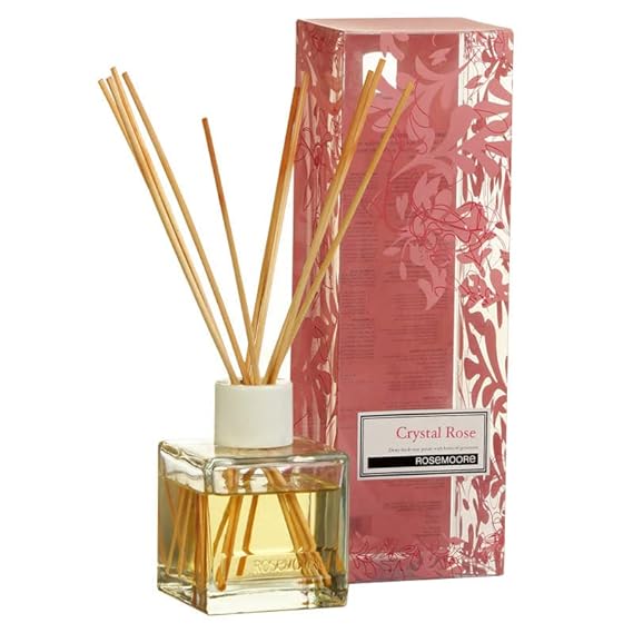 Rosemoore Crystal Rose Scented Reed Diffuser 200 ml