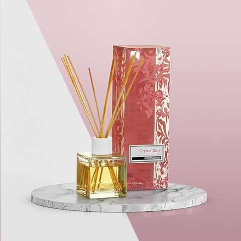 Rosemoore Crystal Rose Scented Reed Diffuser 200 ml