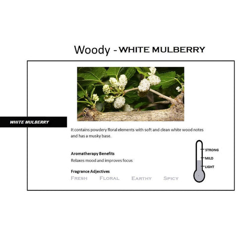 Rosemoore White Mulberry Scented Reed Diffuser 200 ml