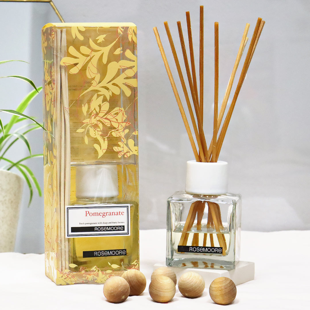Buy Reed Diffuser Online- Pomegranate – Rosemoore