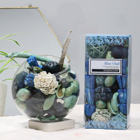 Exquisite Potpourri Bowl Glass from the House of Rosemoore
