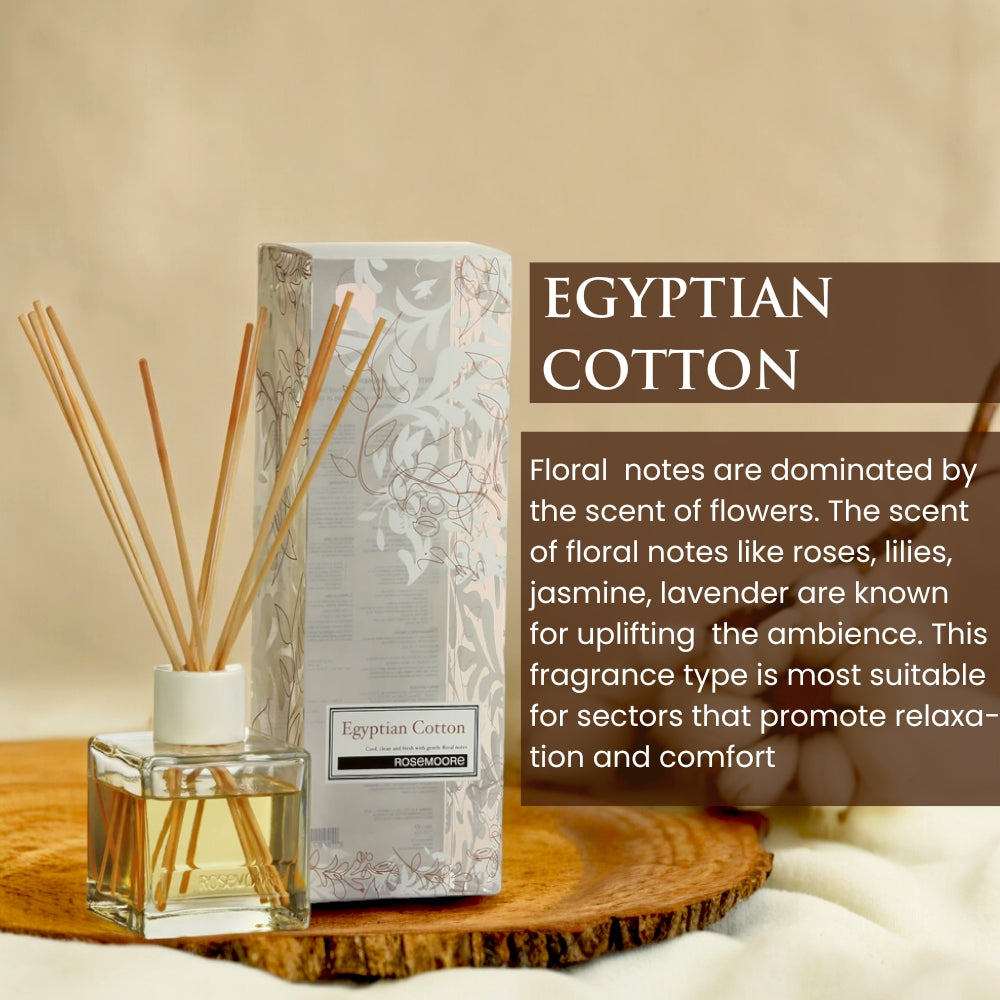 Home Rosemoore Scented Egyptian Cotton Reed Diffuser 200 ml