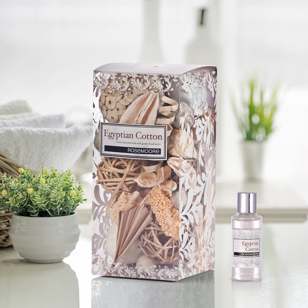 Rosemoore Scented Potpourri and Scented Oil Egyptian Cotton
