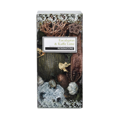 Rosemoore Scented Potpourri and 15 ml-Scented Oil Eucalyptus & Kaffir Lime
