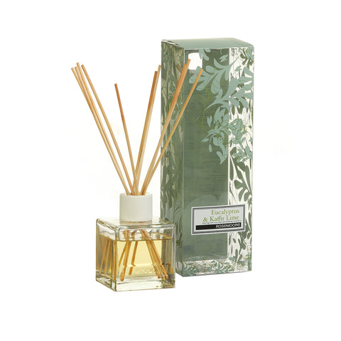 Rosemoore Scented Reed Diffuser and Refill Oil Eucalyptus & Kaffir Lime-200 ml