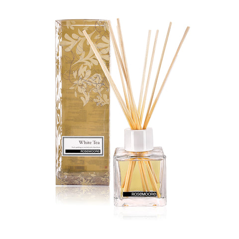 Rosemoore Scented Reed Diffuser and Refill Oil White Tea -200 ml