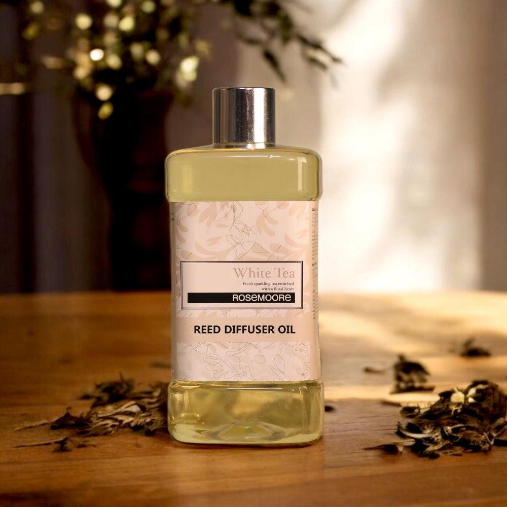 Rosemoore White Tea Scented Reed Diffuser Refill Oil 1L