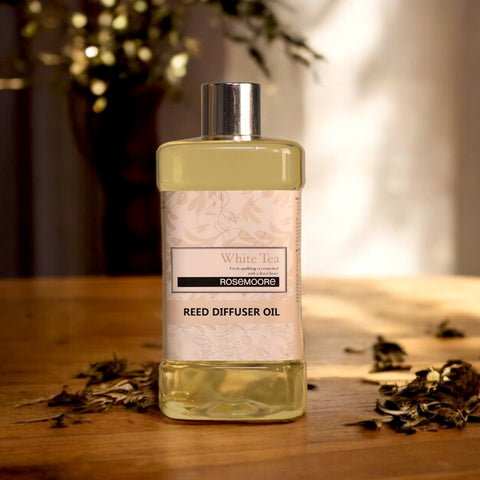 Rosemoore White Tea Scented Reed Diffuser Refill Oil 1L