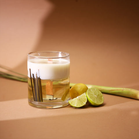Rosemoore Lemongrass Scented Gel Candle