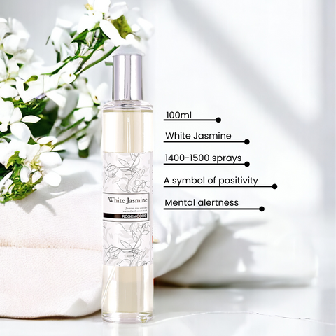 Rosemoore White Jasmine Scented Home/ Room Spray 100ml
