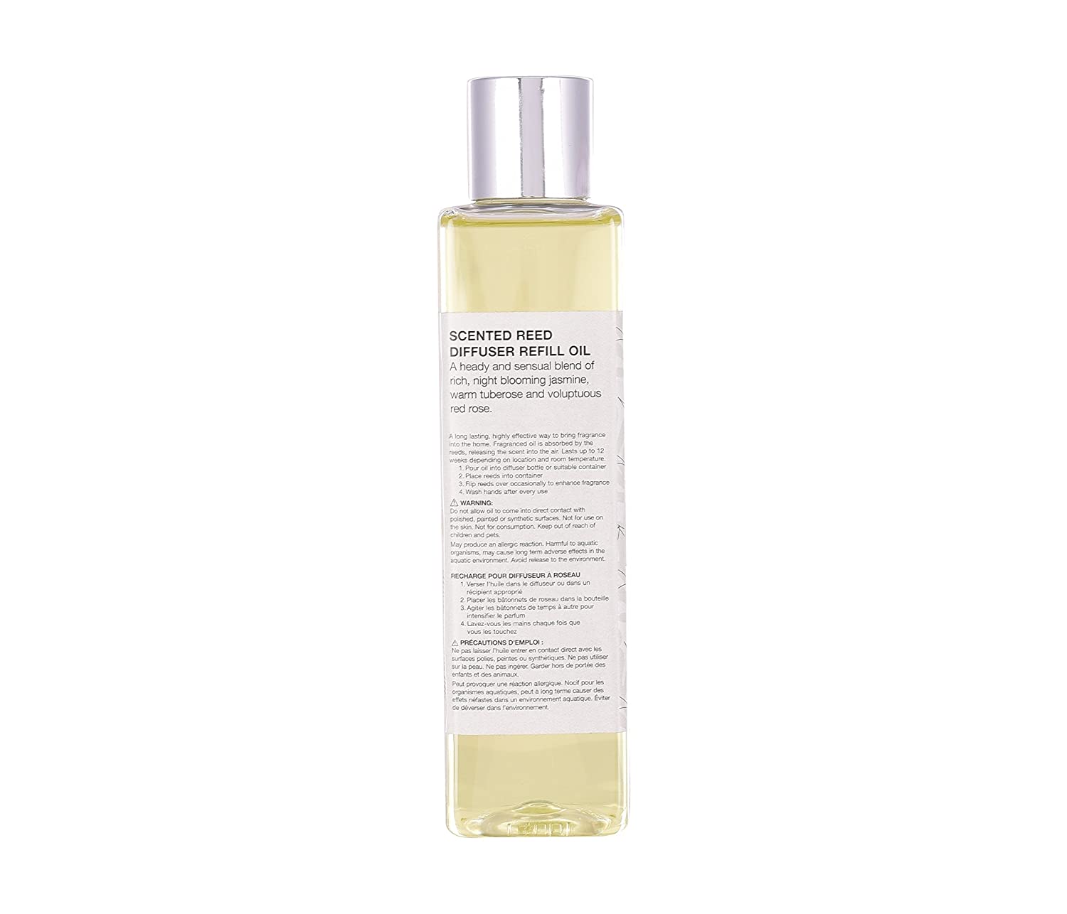 Scented Reed Diffuser Refill Oil White Jasmine
