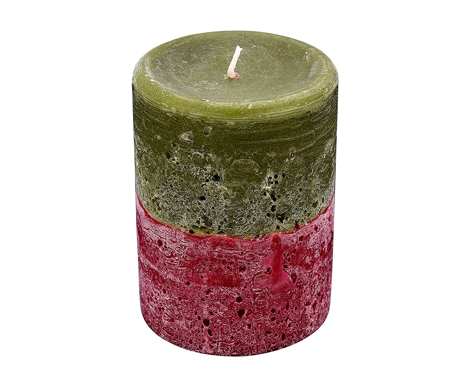 Scented Pillar Candle Bergamot & Geranium