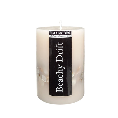 Rosemoore Beachy Drift Scented Pillar Candle