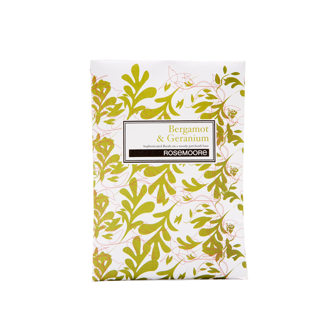 Rosemoore Bergamot & Geranium Scented Sachet