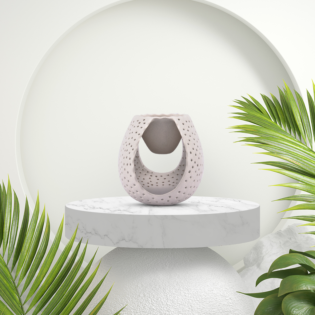 Ceramic Oil Burner Taupe