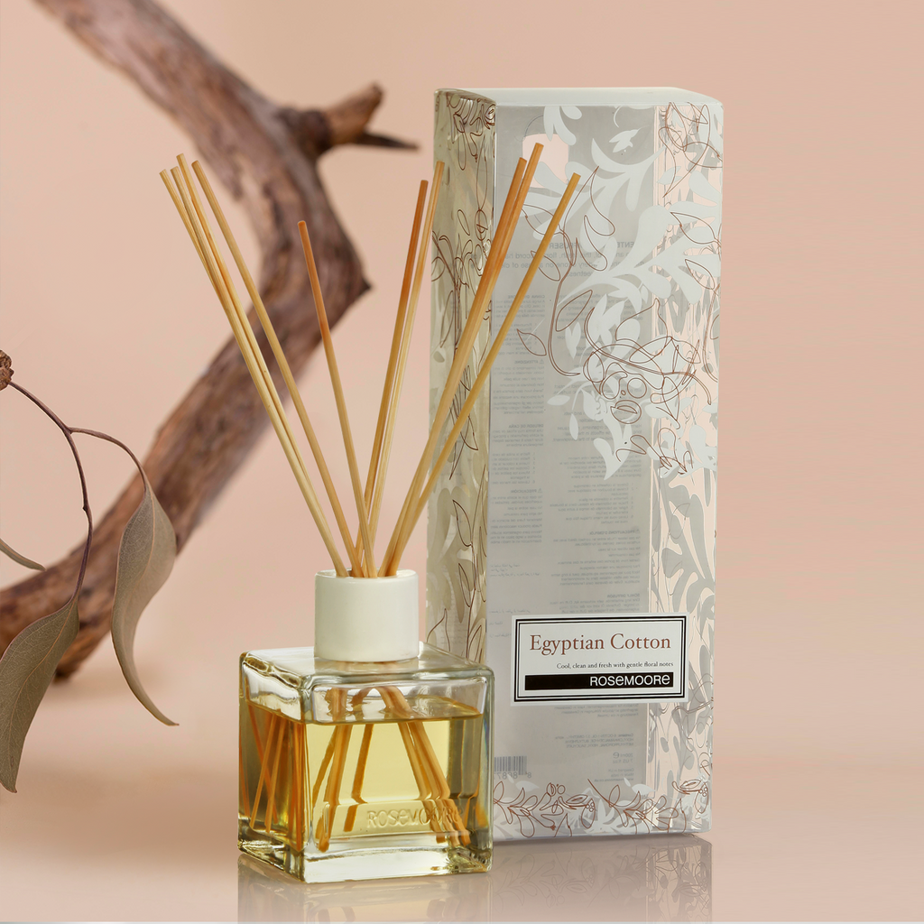 Scented Reed Diffuser Egyptian Cotton Rosemoore