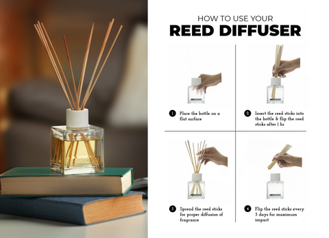 Scented Reed Diffuser Egyptian Cotton