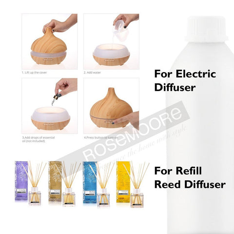 Scented Reed Diffuser Refill Oil 1 Litre Lavender Blue