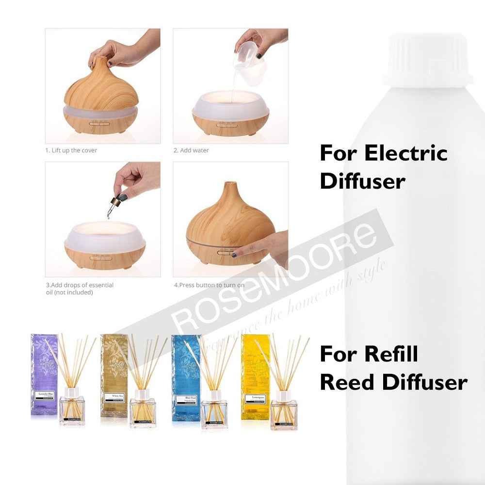 Scented Reed Diffuser Refill Oil 1 Litre Egyptian Cotton
